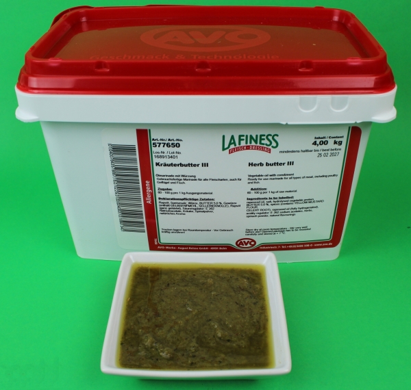 AVO Lafiness "Kräuterbutter III", 4 kg